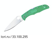 Folding pocket knife. Стоковое фото, фотограф Oleksandr Chub / PantherMedia / Фотобанк Лори