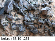 tourmaline and smoke quartz in cleavelandite. Стоковое фото, фотограф Willy Brüchle / PantherMedia / Фотобанк Лори