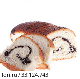 Bun with poppy seeds. Стоковое фото, фотограф Sergiy Artsaba / PantherMedia / Фотобанк Лори