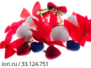 christmas tree ornaments. Стоковое фото, фотограф Sergiy Artsaba / PantherMedia / Фотобанк Лори