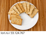 cookies with chocolate on a plate. Стоковое фото, фотограф Sergiy Artsaba / PantherMedia / Фотобанк Лори