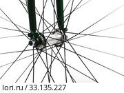 Bicycle spokes. Стоковое фото, фотограф Mihai Barbu / PantherMedia / Фотобанк Лори