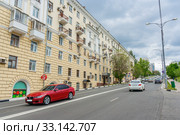Mayakovsky Street in Samara (2019 год). Редакционное фото, фотограф Дмитрий Тищенко / Фотобанк Лори