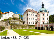 castle and palace of Becov nad Teplou, Czech Republic. Стоковое фото, фотограф Richard Semik / PantherMedia / Фотобанк Лори