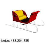 sled free. Стоковое фото, фотограф Norbert Dr. Lange / Smarterpix / Фотобанк Лори