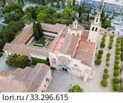 Monastery of Sant Cugat (2018 год). Стоковое фото, фотограф Яков Филимонов / Фотобанк Лори