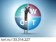 SWOT technique concept for business. Стоковое фото, фотограф Elnur / Фотобанк Лори
