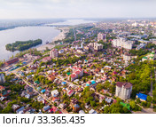 Aerial view of Voronezh (2019 год). Стоковое фото, фотограф Яков Филимонов / Фотобанк Лори