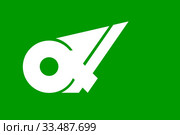 Флаг префектуры Миэ. Япония. Стоковая иллюстрация, иллюстратор Владимир Макеев / Фотобанк Лори