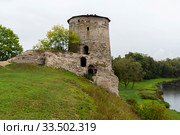 Гремячая башня. Псков (2019 год). Стоковое фото, фотограф Александр Щепин / Фотобанк Лори