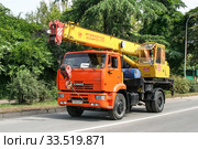 Kamaz 53605 (2009 год). Редакционное фото, фотограф Art Konovalov / Фотобанк Лори
