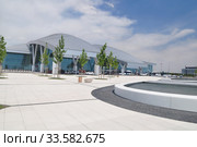 Exterior of Platov airport. Rostov-on-Don. Russia. Стоковое фото, фотограф Арестов Андрей Павлович / Фотобанк Лори