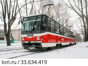 Tatra T6B5 (2008 год). Редакционное фото, фотограф Art Konovalov / Фотобанк Лори