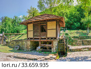 Water mill in the Etar village, Bulgaria (2019 год). Стоковое фото, фотограф Sergii Zarev / Фотобанк Лори