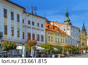 SNP Square in Banska Bystrica, Slovakia (2019 год). Стоковое фото, фотограф Boris Breytman / Фотобанк Лори