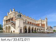 Krakow Cloth Hall, Poland (2019 год). Стоковое фото, фотограф Boris Breytman / Фотобанк Лори