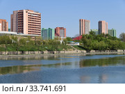 North Korea, Pyongyang architecture (2019 год). Редакционное фото, фотограф Знаменский Олег / Фотобанк Лори