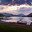 Lake shore with moored motor boats at dawn. Teletskoye Lake, Artybash Village, Altai Republic, Russia. Стоковое фото, фотограф Вадим Орлов / Фотобанк Лори