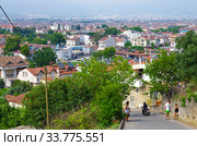 Улица в Фетхие, провинция Мугла, Турция (2019 год). Редакционное фото, фотограф Natalia Sidorova / Фотобанк Лори