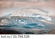 Mount Yamantau, the highest peak of the South Urals Bashkortostan Russia. Стоковое фото, фотограф Акиньшин Владимир / Фотобанк Лори