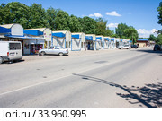 Abinsk, street Councils shops the Cossack market   Абинск улица Советов магазины казачьего рынка (2020 год). Редакционное фото, фотограф Владимир Ушаров / Фотобанк Лори