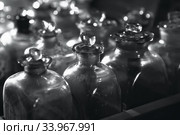 old pill bottle background texture for design. Стоковое фото, фотограф Nataliia Zhekova / Фотобанк Лори
