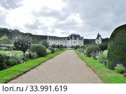 Замок Шенонсо (Château de Chenonceau). Департамент Эндр и Луара. Франция (2019 год) Редакционное фото, фотограф Вера Смолянинова / Фотобанк Лори
