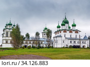 St. Nicholas Convent near Veliky Novgorod, Russia (2014 год). Стоковое фото, фотограф Boris Breytman / Фотобанк Лори