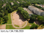 Школьное отделение № 2 школы № 1248 с углубленным изучением отдельных предметов. Давыдковская улица, 14, корпус 1. Район Очаково-Матвеевское. Город Москва (2009 год). Стоковое фото, фотограф lana1501 / Фотобанк Лори