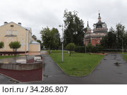 Смоленский храм города Ивантеевки (2020 год). Редакционное фото, фотограф Дмитрий Неумоин / Фотобанк Лори
