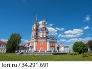 Varnitsky Trinity-Sergius Monastery in the Yaroslavl Region, Rostov Veliky, Varnitsa settlement (2020 год). Стоковое фото, фотограф Валерий Смирнов / Фотобанк Лори