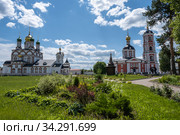 Varnitsky Trinity-Sergius Monastery in the Yaroslavl Region, Rostov Veliky, Varnitsa settlement (2020 год). Стоковое фото, фотограф Валерий Смирнов / Фотобанк Лори
