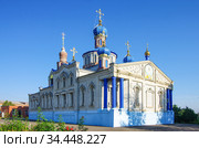 Станица Кисляковская, Краснодарский край. Церковь Рождества Богородицы (2020 год). Редакционное фото, фотограф Natalia Sidorova / Фотобанк Лори