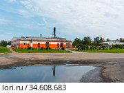Городское кладбище животных. Административный корпус, крематорий. Санкт-Петербург (2020 год). Редакционное фото, фотограф Александр Щепин / Фотобанк Лори