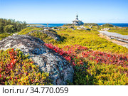 Церковь Андрея Первозванного на Заяцком острове (2020 год). Стоковое фото, фотограф Baturina Yuliya / Фотобанк Лори