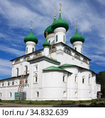 Введенский собор в Толгском монастыре в Ярославле (2014 год). Стоковое фото, фотограф Солодовникова Елена / Фотобанк Лори