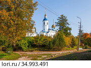 Иоанно-Богословский Череменецкий мужской монастырь. Череменец. Лужский район, Ленинградская область (2020 год). Стоковое фото, фотограф Сергей Афанасьев / Фотобанк Лори