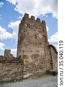 Castle on the rocky mountain (2020 год). Редакционное фото, фотограф Антон Соваренко / Фотобанк Лори
