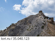 Castle on the rocky mountain (2020 год). Редакционное фото, фотограф Антон Соваренко / Фотобанк Лори