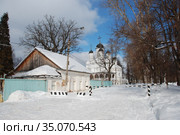 Спасо-Преображенский собор. Музей-усадьба «Большие Вязёмы». Городское поселение Большие Вязёмы. Одинцовский район. Московская область. Россия (2011 год). Редакционное фото, фотограф lana1501 / Фотобанк Лори