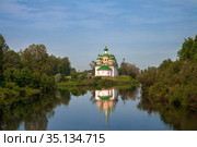 Smolensk Cathedral in Olonets, Karelia (2014 год). Стоковое фото, фотограф Юлия Бабкина / Фотобанк Лори