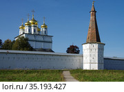 Село Теряево, Волоколамский городской округ, Московская область, Свято-Успенский Иосифо-Волоцкий ставропигиальный мужской монастырь (2020 год). Стоковое фото, фотограф Natalia Sidorova / Фотобанк Лори