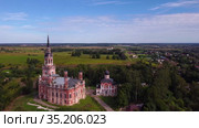 Вид на Можайский кремль (2020 год). Стоковое видео, видеограф Борис Заманский / Фотобанк Лори