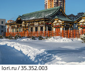 Ярмарка Московские сезоны в районе Куркино г. Москвы. (2021 год). Стоковое фото, фотограф Токарева Ирина / Фотобанк Лори