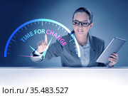 Concept of organisational change and transfomation with business. Стоковое фото, фотограф Elnur / Фотобанк Лори
