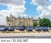 Часовня Святого Браса (Ermida de Sao Bras). Эвора. Португалия (2011 год). Редакционное фото, фотограф Сергей Афанасьев / Фотобанк Лори