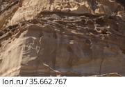 Gran Canaria, amazing sand stone erosion figures in ravines on Punta de las Arenas cape on the western part of the island, also called Playa de Artenara (2021 год). Стоковое фото, фотограф Tamara Kulikova / Фотобанк Лори