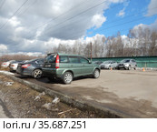 ПАСК а/с "Мотор-2". Красноярская улица, владение 13. Район Гольяново. Город Москва (2021 год). Редакционное фото, фотограф lana1501 / Фотобанк Лори