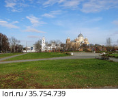 Свято-Николаевский монастырь. Верхотурье. Свердловская область (2012 год). Редакционное фото, фотограф Сергей Афанасьев / Фотобанк Лори