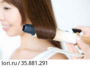 Hair styling. Стоковое фото, агентство Ingram Publishing / Фотобанк Лори